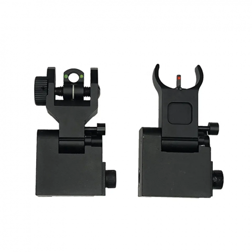 Aluminium Alloy Shockproof Tactical Folding Adjustable Sight Shooting Gun Sight