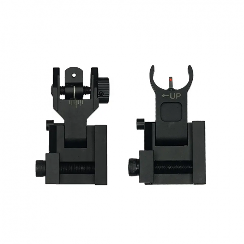 Aluminium Alloy Shockproof Tactical Folding Adjustable Sight Shooting Gun Sight