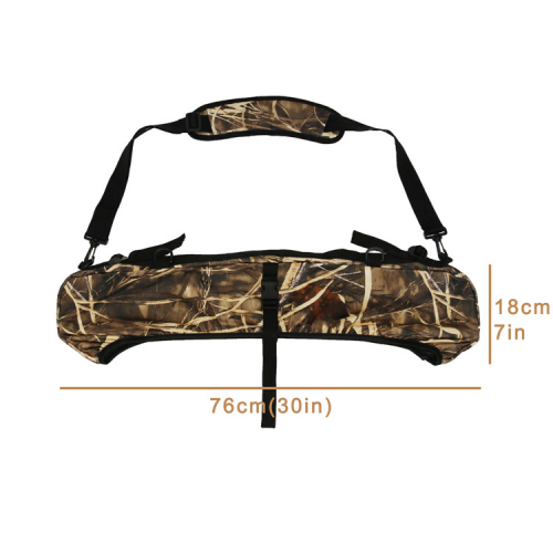 Neoprene Bow Sling Carrier Durable Camo Arrow Archery Bag With Adjustable Shoulder Strap