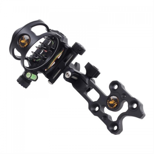 New lockout targeting technology retina fine tuning 5-pin short bar bow sight