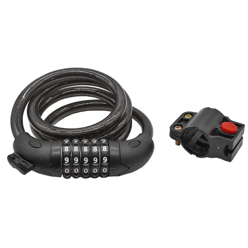  Anti-Theft Resettable 5 Digit Bike Bicycle Cycling  Combination Cable Lock