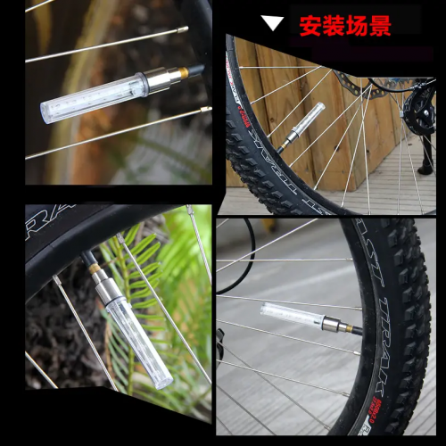 Bicycle 5LED Wheel Light Hot Wheels Valve Light Dead Flying Mountain Bike Valve Light Fitting