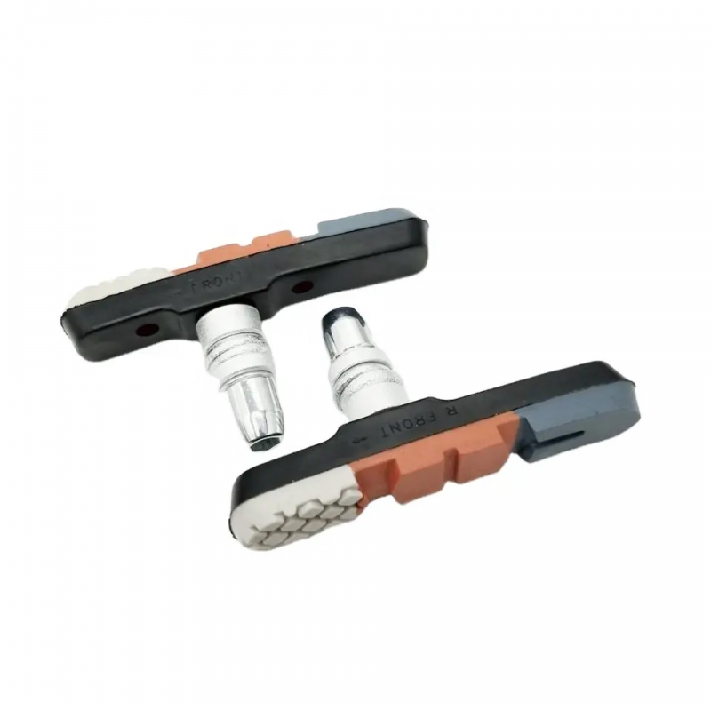 hot sale 2PCS Bicycle Mountain noise reduction mud remover 72mm V-brake Pads 