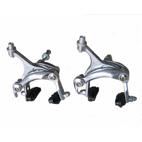 Bike Classic Road Caliper Brake Aluminum Alloy C Brake Long Arm Caliper Brake for Road Bike Fixed Gear 