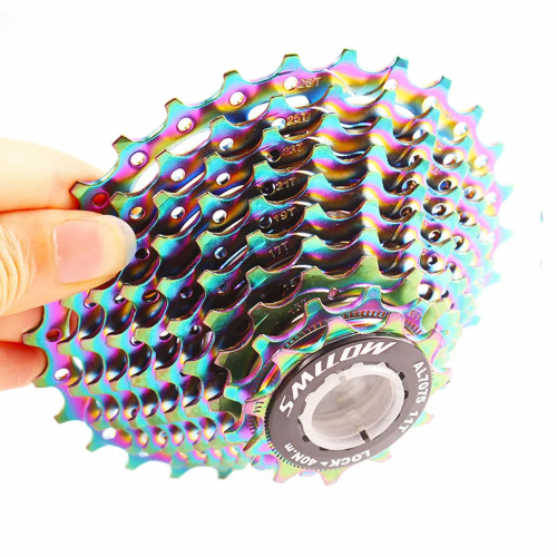 Multicolored ultralight 9-speed 11-28T road bike cassette fly wheel Bicycle Accessories