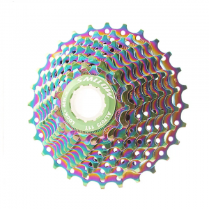 Multicolored ultralight 9-speed 11-28T road bike cassette fly wheel Bicycle Accessories 