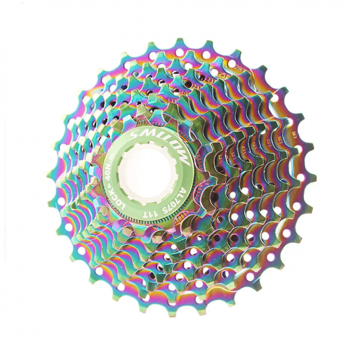 Multicolored ultralight 9-speed 11-28T road bike cassette fly wheel Bicycle Accessories