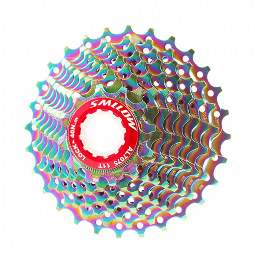 Multicolored ultralight 9-speed 11-28T road bike cassette fly wheel Bicycle Accessories