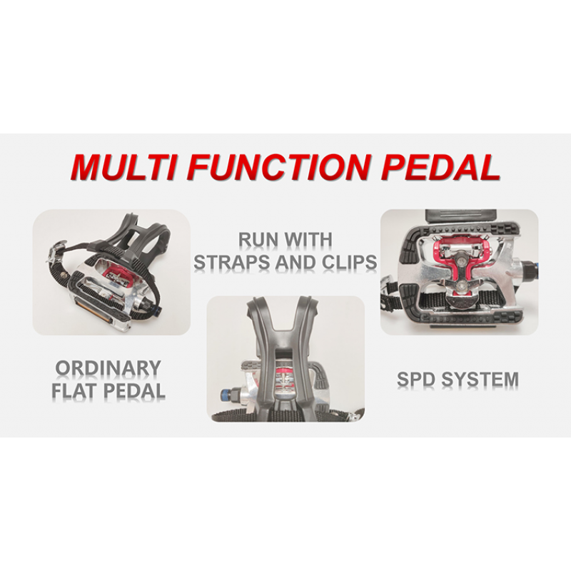 High Quality Indoor spinning and mountain bikes can be used Aluminum alloy Road Bike pedal Bicycle Parts  