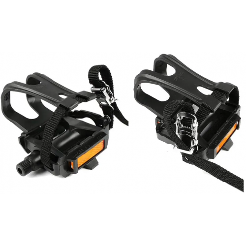 Bicycle Pedal Nylon Cycling Pedals Toe Clips Straps for Fixie Mountain Bikes Accessories 