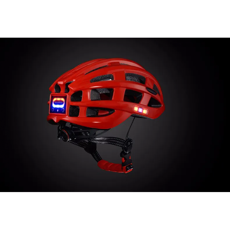 Riding helmet with warning lights glowing bicycle helmet scooter helmet skateboard helmet 