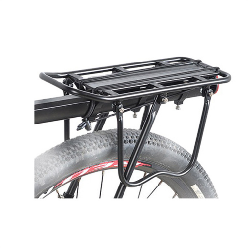 New wholesale Alloy Black Bicycle Luggage Rack Aluminium Quick Release Bike Rear Carrier 