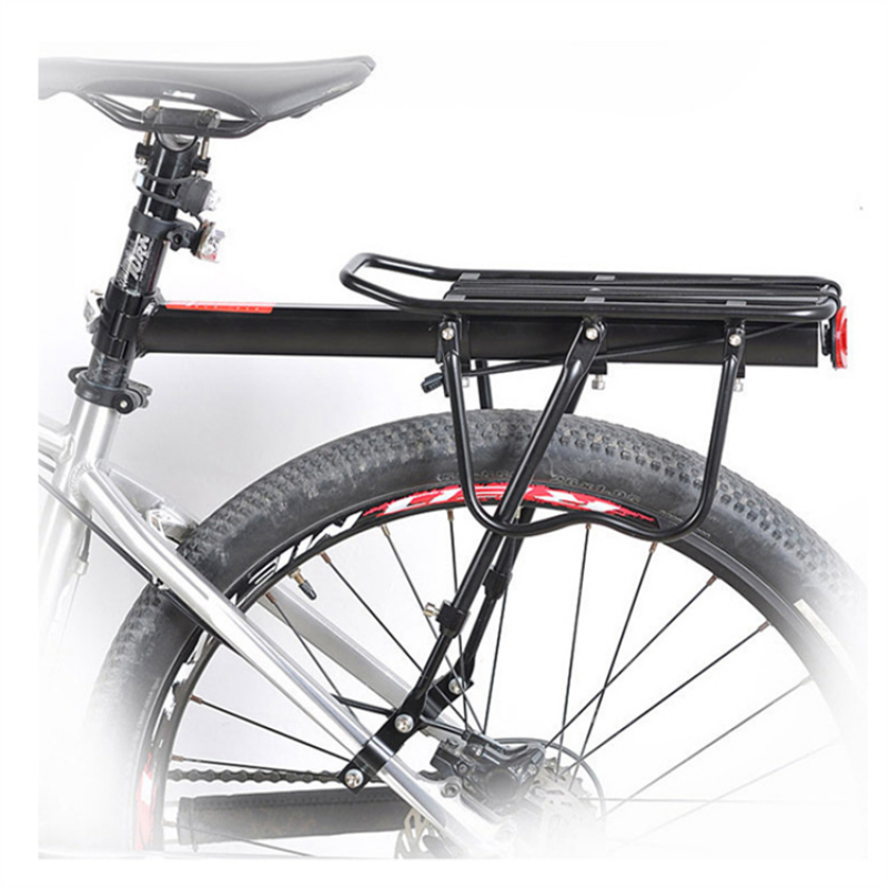 New wholesale Alloy Black Bicycle Luggage Rack Aluminium Quick Release Bike Rear Carrier  