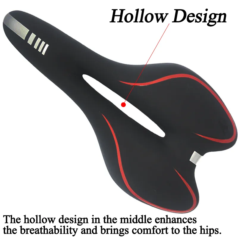 Thicken Widen Anti-shock MTB Road Bike Saddle Cushion Cycling Parts Cycling Bike Seat 