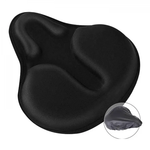 Bike spare parts 280*260MM bicycle silicone cushion seat covers waterproof bicycle saddles cover 