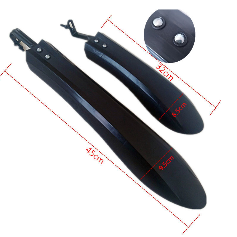 Mountain Cycling Front Rear Bike Durable Mudguards Plastic Bicycle Mudguard 