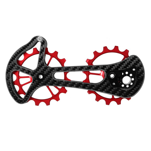 bike accessories 16 T Carbon fiber ceramic pulley bicycle rear derailleurs