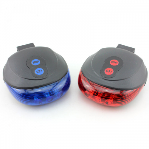 Bike Bicycle Night Cycling Laser Beam Rear Tail Warning Light Safety bike tail light