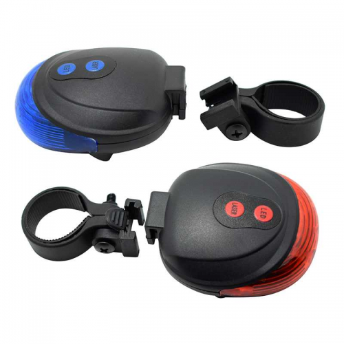 Bike Bicycle Night Cycling Laser Beam Rear Tail Warning Light Safety bike tail light