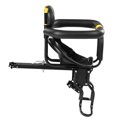 Big black baby bicycles front mountain bike seat with the backrest