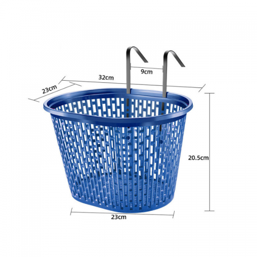 wholesale Bicycle Basket Bike Plastic Removable Storage Front Hanging Basket