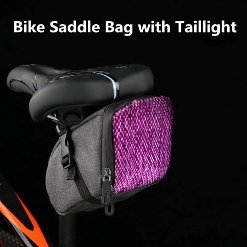 Bicycle tail bag waterproof riding saddle bag mountain sports bicycle back seat bag