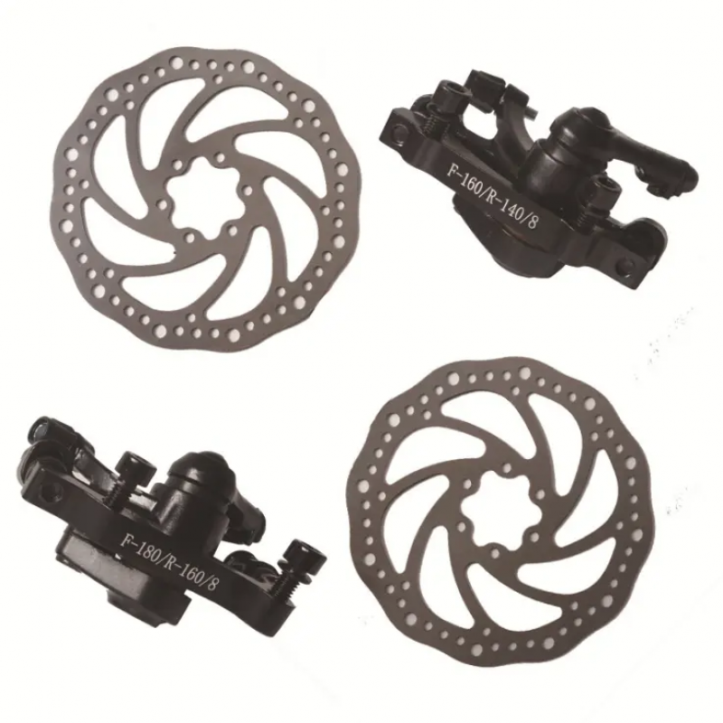 Mountain bike adjustable caliper disc brake disc rotary disc brake set 