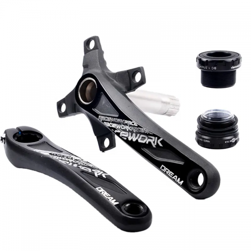 Mountain bike left and right crank 175MM hollow one crankset bottom bracket set