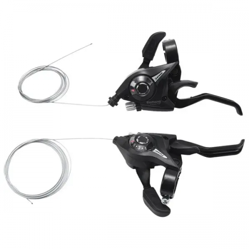 Mountain bike aluminum alloy conjoined finger dial EF51-7A transmission 21 speed control brake lever