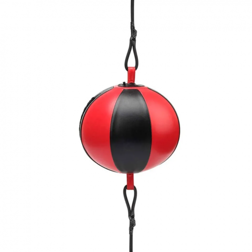 PU Leather Double-End MMA Boxing Ball Training Speed Hanging Punching Ball Suit for Men & Women