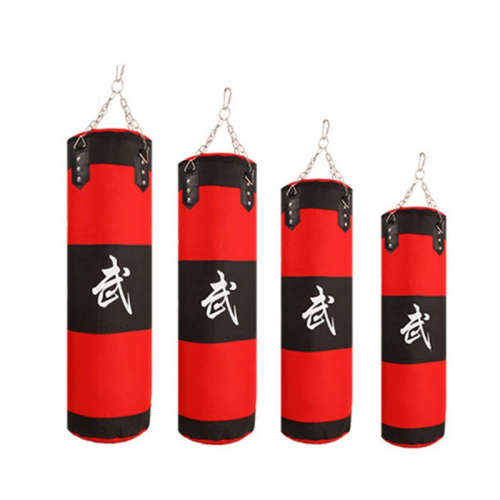 High quality PU leather Boxing Punching Bag hanging hollow boxing sandbag