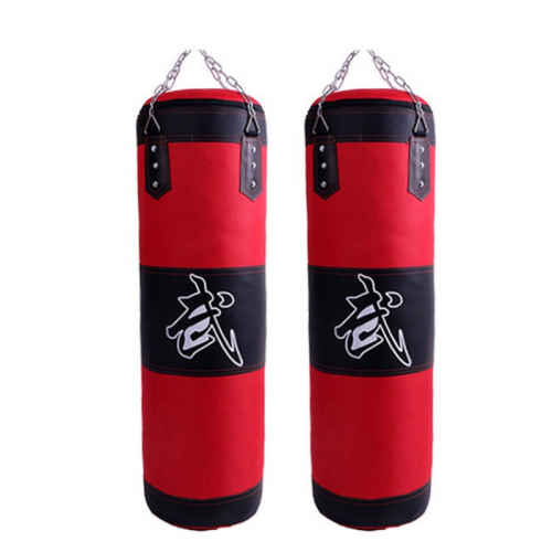 High quality PU leather Boxing Punching Bag hanging hollow boxing sandbag