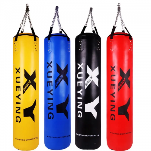 High quality PU leather Boxing Punching Bag hanging hollow boxing sandbag