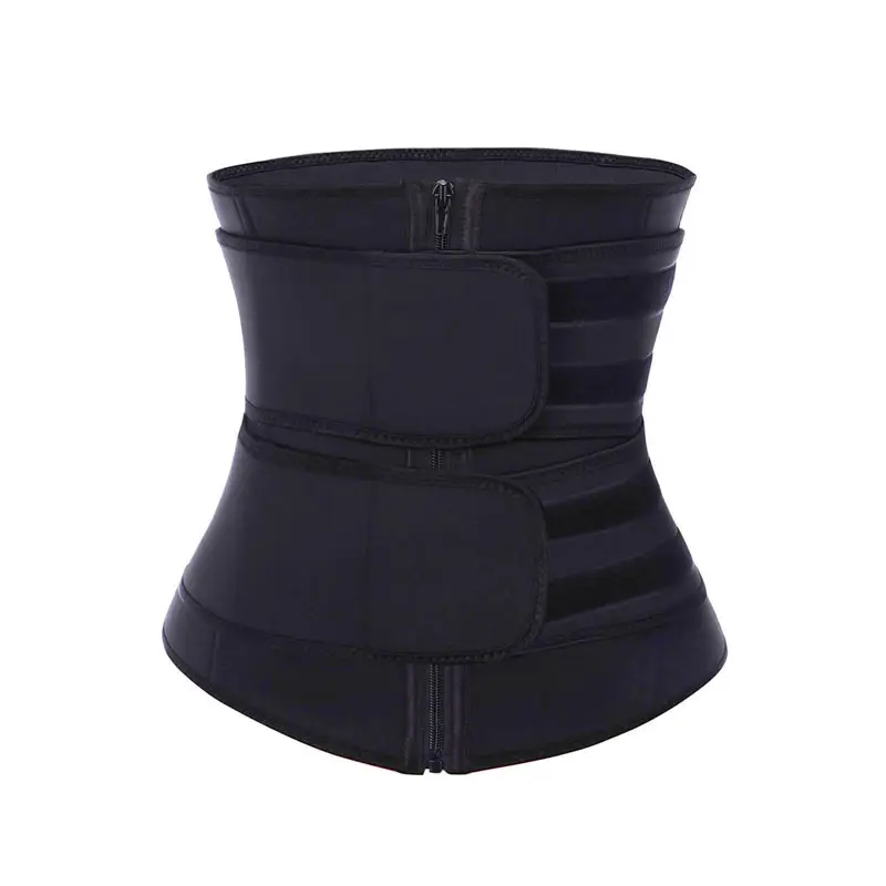 Neoprene Waist Trainer with reinforce Velcro Corset Women Waist Cincher Fat burning corset 