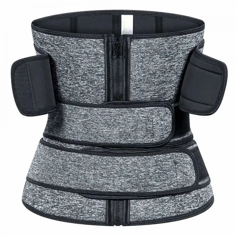 New Fashion 3 Belt Neoprene Waist Trainer with Velcro Corset Women Waist Cincher Fat burning corset 