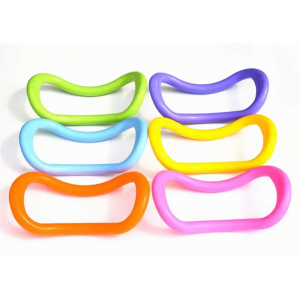 Adjustable PP Plastic Fitness Exercise Pilates Ring Yoga Circle Workout Ring 