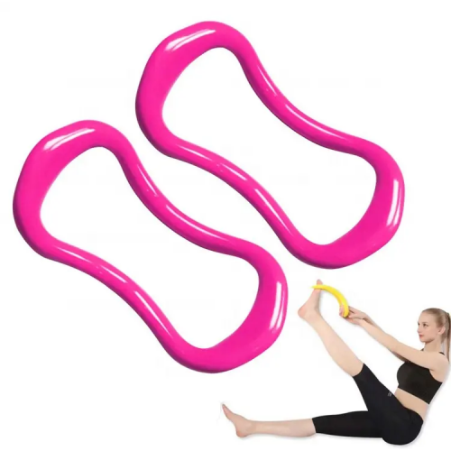 Adjustable PP Plastic Fitness Exercise Pilates Ring Yoga Circle Workout Ring