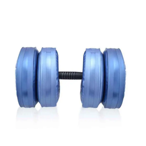 20KG portable fitness ajustable weight water filled dumbbell set 