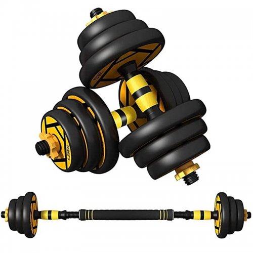 adjustable barbell Set Fitness Dial Dumbbell Home Fitness Products  Gym Equipment Dumbbell