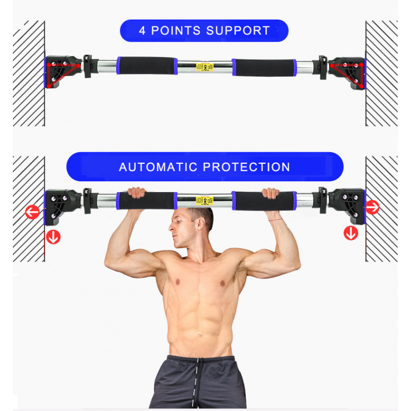 door horizontal bar   fitness equipment pull up auxiliary device  horizontal bar 