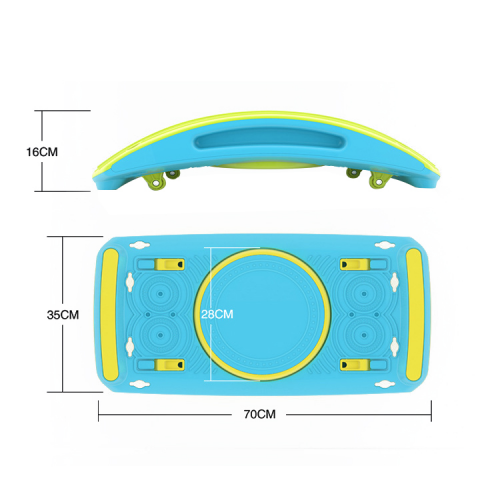 Mini Multi-Function Stepper Household Magic Step Pedal Exercise Fitness Equipment Slimming Shaking Machine