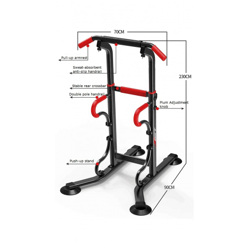 Multi-functional single parallel bar frame horizontal bar home fitness equipment cross-border custom pull-ups