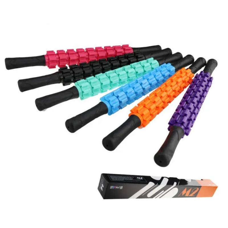 HOT sale Yoga Portable Fitness ABS handheld massage roller stick