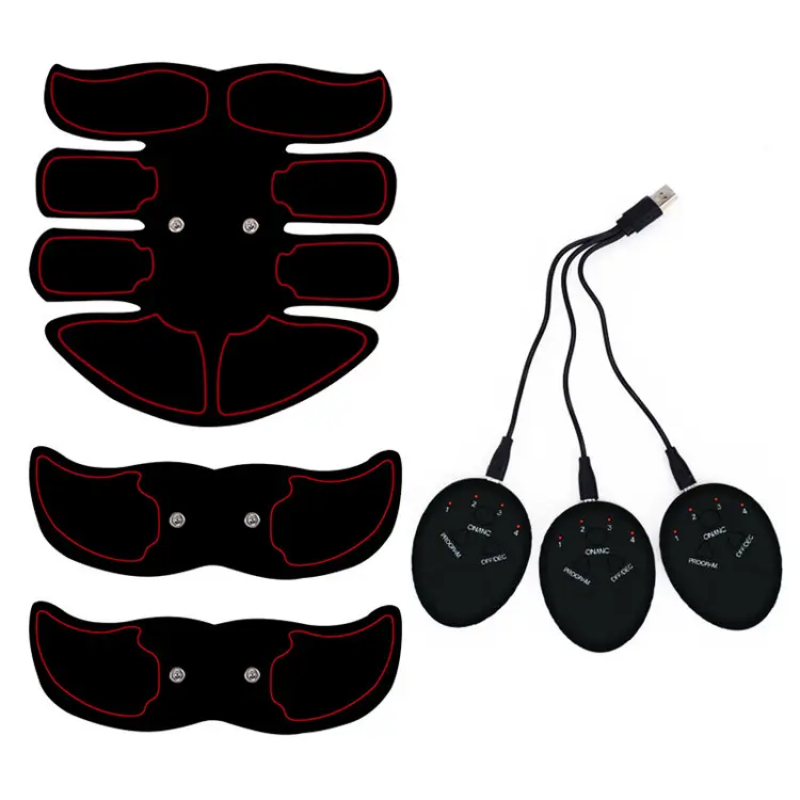 Electric EMS Abs Trainer Abdominal Muscle Belt Stimulator Abdominal muscle fitness equipment 