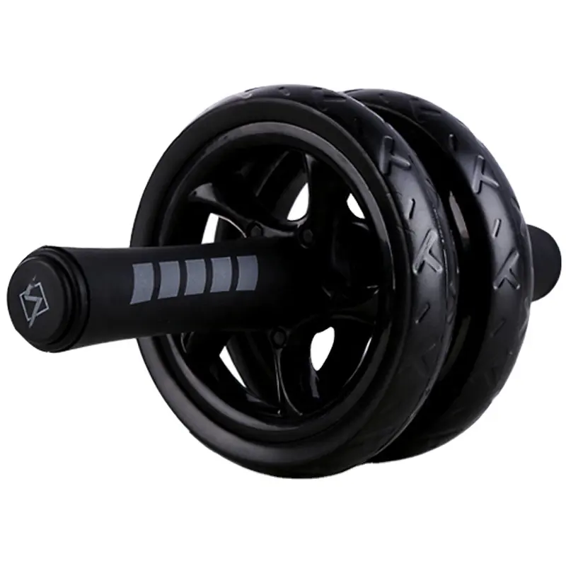 Mute two-wheel abdominal wheel sports abdominal roller abdominal giant wheel fitness equipment abdominal muscle wheel