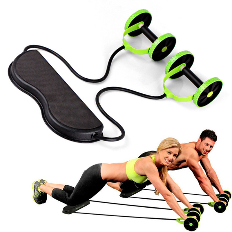 new High quality Non-slip gym equipment fitness abs roller wheel 