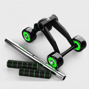 High quality Non-slip gym equipment roller fitness abs roller wheel 