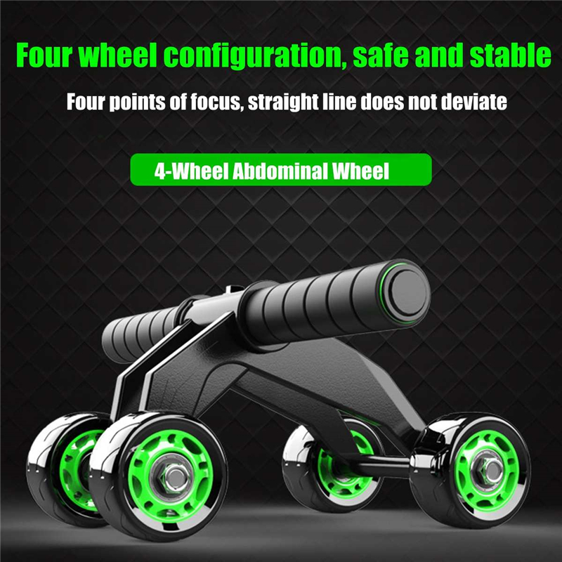 High quality Non-slip gym equipment roller fitness abs roller wheel 