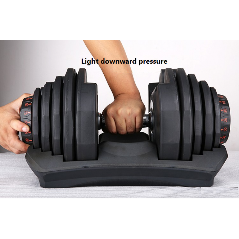 Fitness gym equipment 40KG adjustable weights dumbbell set 