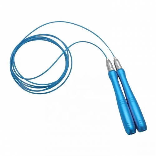 Aadjustable weighted fitness jump rope Wire skipping rope self-locking skipping rope jump